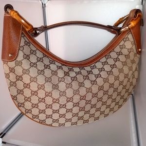 Gucci Bamboo Hobo Handbag NWOT